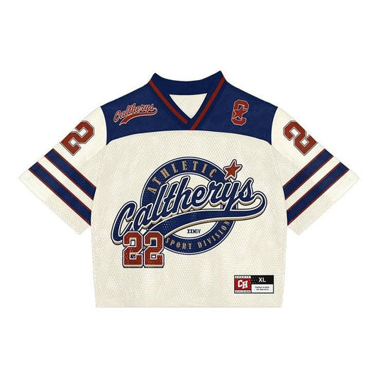 Caltherys Athletic Sport Division Number 22 Jersey Mesh