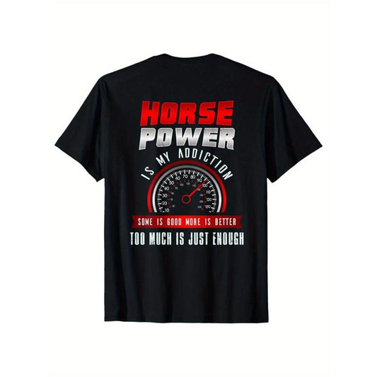 Car Enthusiast & Mechanic Print, Men's Cotton T-shirt, Graphic Tee Men's Xmas Outdoor Clothes, Men's Clothing, Casual Short Sleeve Crew Neck T-shirt, Tops For Men, Gift For Men made in usastyle{n002}2