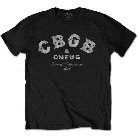Cbgb Classic Logo Official Tee TShirt Mens Unisex teens clothes Menswear Top