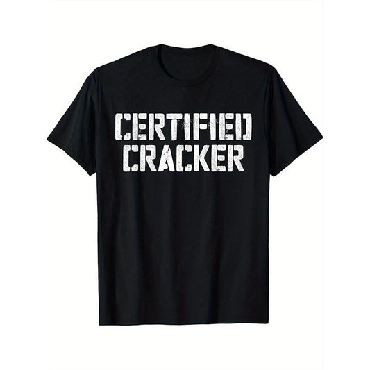 Certified Cracker T-Shirt T-Shirt made in usa