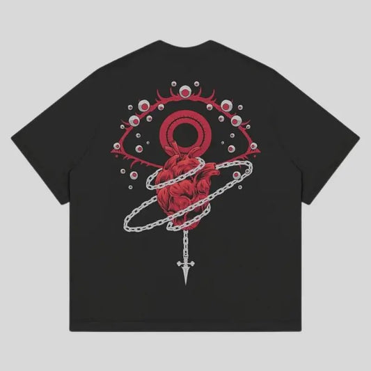 Chainnn Jailll - Hunterrr X hunterrr shirt Anime Oversize T-Shirt, Classic T-shirt Cotton, Chainnn Jailll - Hunterrr X hunterrr shirt Anime Oversize 2024 Classic Menswear