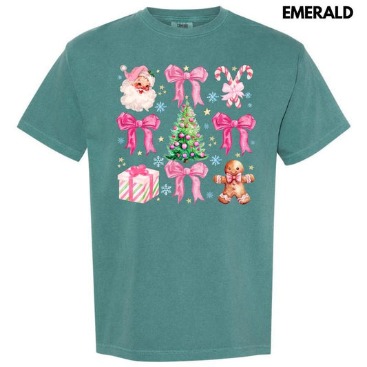 Charming Christmas Collage Comfort Colors T-Shirt 'NLB'