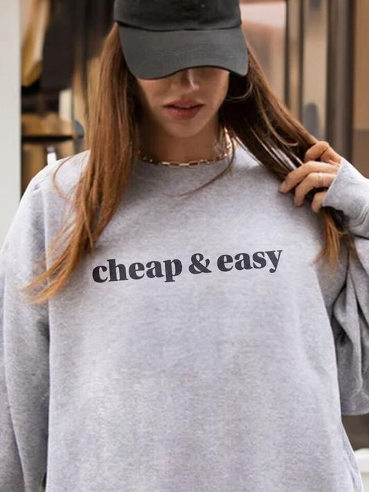 Cheap and Easy Sweatshirt