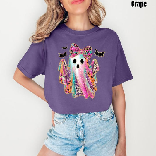 Cheetah Color Ghost Comfort Colors T-Shirt 'NLB'