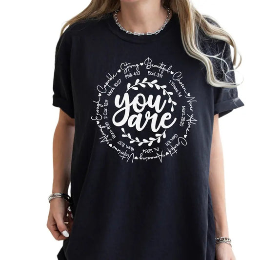 Christian Clothing, Christian Tee, Religious Shirt, You Are Inspiration Shirt, Bible Verse Shirt, Faith Shirt, Unisex T-Shirt, Gifts For Christian Him, Short Sleeve Tee Shirt, Birthday Fathers Day Christmas