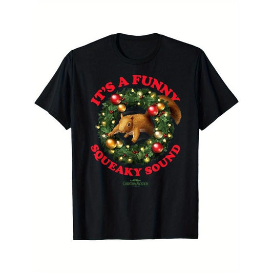 Christmas Holidays - Funny Squeaky Themed Men's T-Shirt made in usa