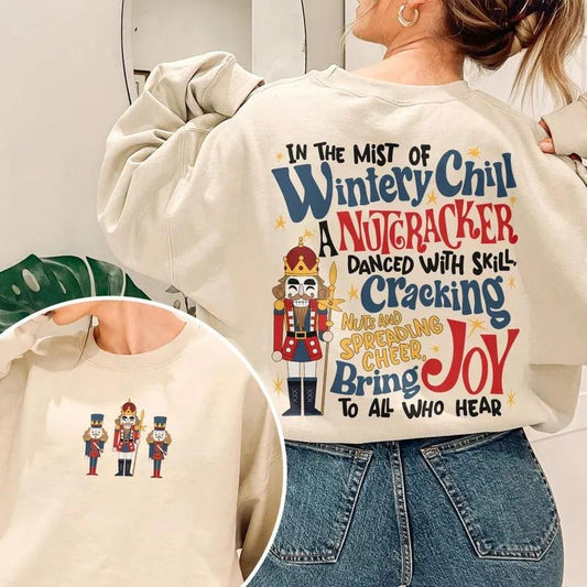 Christmas Rant Nutcracker Sweatshirt, Sugar Plum Fairy Crewneck, Christmas Party Sweater, Xmas Nutcracker Shirt