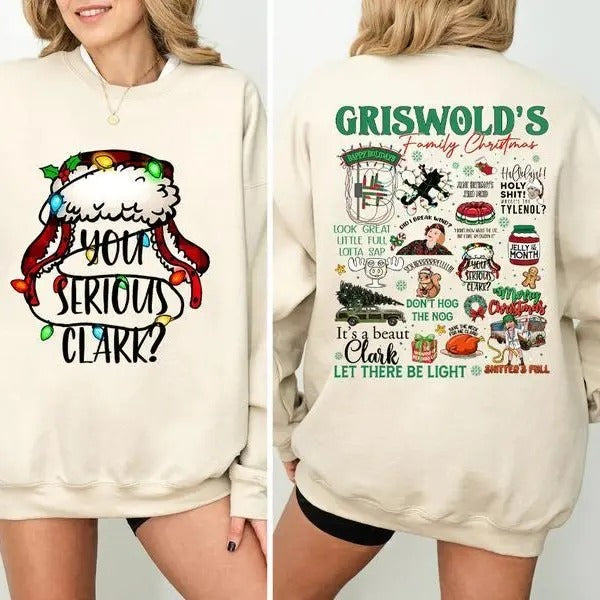 Christmas Vacation Sweatshirt T Shirt, Christmas Shirt, Griswold Christmas Tee, Unisex Short Sleeve Tee