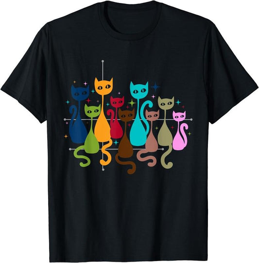 Classic Art Kitten Lover Vintage Artwork Cute Cat T-Shirt | Unisex Cotton Tee Gift, Crewneck, Short Sleeve
