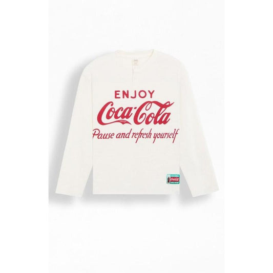 Coca-Cola Men's By PacSun Pause Long Sleeve Waffle Knit T-Shirt - Multicolor