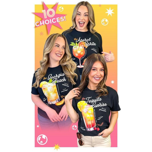 Cocktail Recipe Graphic T-Shirt