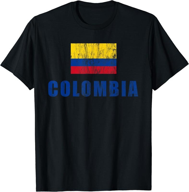 Colombia Design Columbian Clothing Outfit T-Shirt | Unisex Cotton Tee Gift