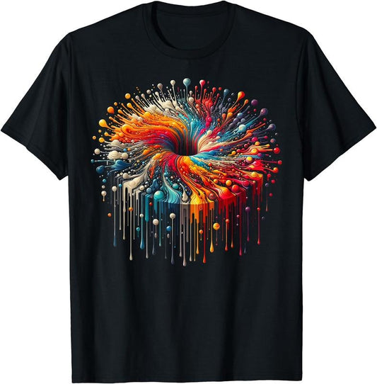 ColorBurst | Cool Graphic Tee | Men Women Graphic T-Shirt | Unisex Cotton Tee Gift, Crewneck, Short Sleeve