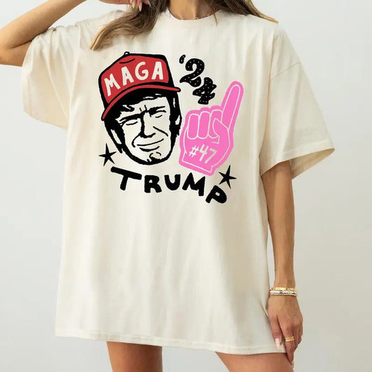 Comfort Colors Donald Trump Shirt, Vote Trump 2024 Shirt, Make America Great Again Shirt