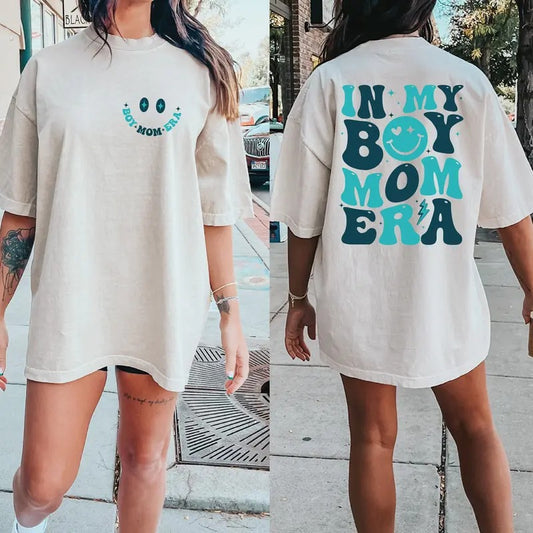 Comfort Colors In My Boy Mom Era Shirt Boy Of Mom Cool Moms Club Shirt Gift For Mom Funny Mom Shirt Mom Birthday Gift Cute Mom Gift TK43GN