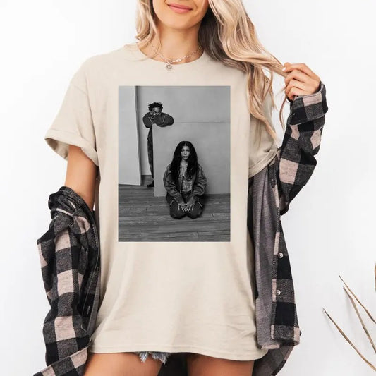 Comfort Colors Kenrick Lamar & Sza Shirt, Concert Shirt, Kendrick Lamar Tshirt, Sza Tour Shirt, Hip Hop, Kendrick Lamar Lover Tee