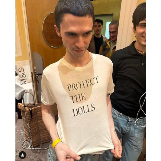 Comfort Colors Protect The Dolls Unisex T-Shirt, Casual Tee, Gift for Doll Lovers, Vintage Style Spooky Shirt, Halloween Top, Everyday Wear