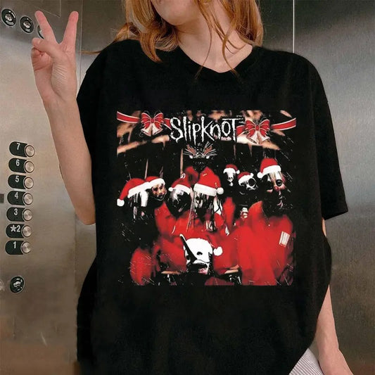 Comfort Colors Slipknot christmas T-Shirt Unisex Tee For Men Women Size S-5XL