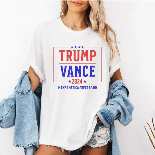 Comfort Colors Trump Vance 2024 Election Shirt, Trump Shirt, Trump 2024 Election Shirt, Vance VP Shirt, President Trump Election 2024 Shirt