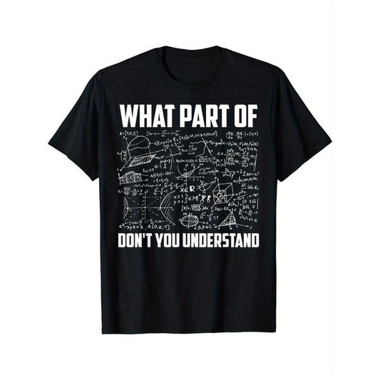 Comfy Graphic Tee - Breathable, Soft, Round Neck, Short Sleeve, Fashion Print Top for Spring Summer Holiday Leisure Vacation - Men's Casual Wear Made in USA