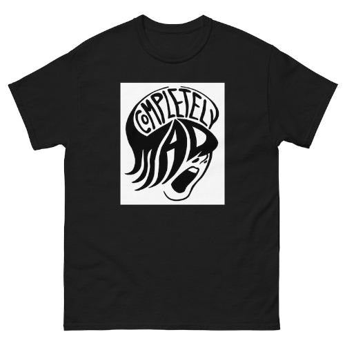 Completely Mad Designs Logo Unisex Heavyweight T-shirt made in usa