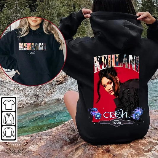 Concert 2024 Shirt Two Sides, Music Tour Shirt For Fans, Kehlani Sweatshirt Hoodie, Unisex Sweater Pullover Tee