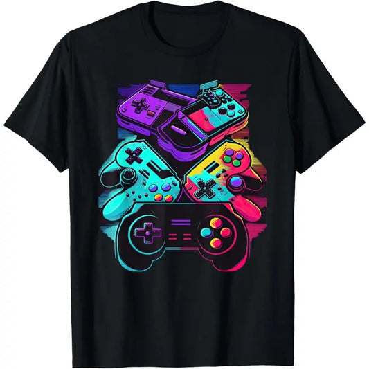 Control gamer Video Game Controller T-Shirt made in usa