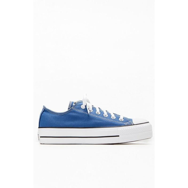 Converse Women's Women's Blue Chuck Taylor All Star Lift Low Top Sneakers - Multicolorstyle{n002}2