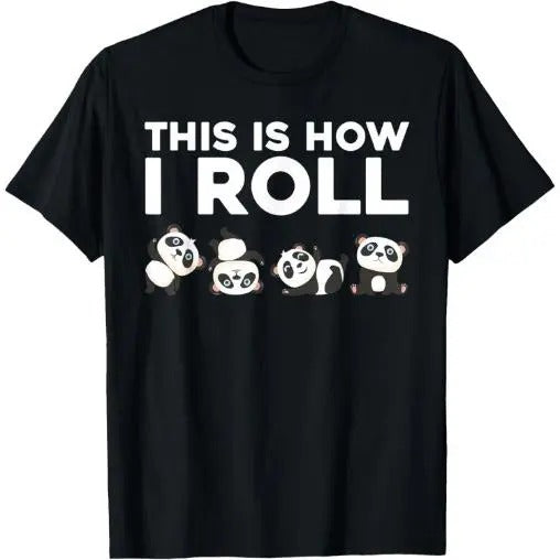 Cool Panda For Men Panda Bear Lovers Animal Zoo Pandas T-Shirt Made in USA