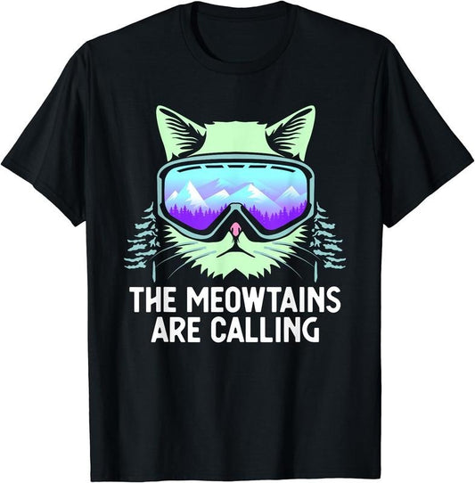 Cool Snowboard For Men Women Lover Mountain Skier T-Shirt | Unisex cotton tee Gifts, Crewneck