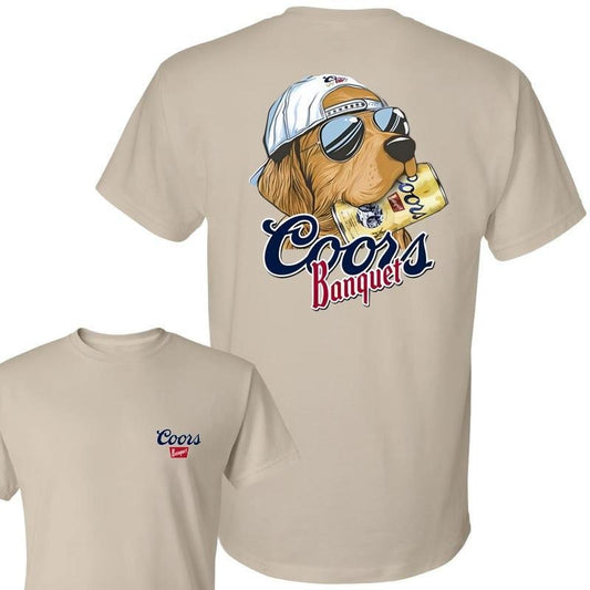 Coors Banquet Hunting Dog Shirt, Beer Graphic Tee, Coors Banquet Shirt, 2025 Casual Summer Outfit, For Men, For Women