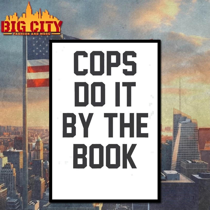 Cops Do It By The Book text 2025 Shirt