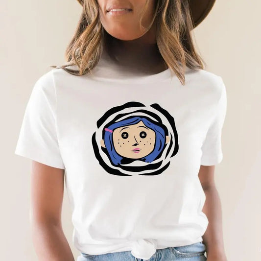 Coraline Crewneck Coraline and Wybie Tee, other mother Coraline T-Shirt, wybie, other world sweatshirt, Best For Coraline Movie, Coraline Doll Hoodie, Halloween Cartoon sweatshirt, Movie Vintage Retro Horror, Halloween Gift, Unisex t-shirt