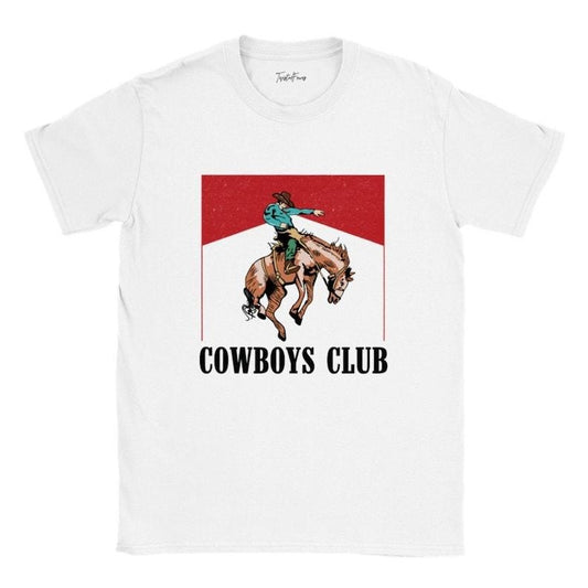 Cowboys Club!-Classic Unisex, Cowboy marlboro Rodeo 90s, gift for boy friend  T-shirt, sweater and Hoodie cotton