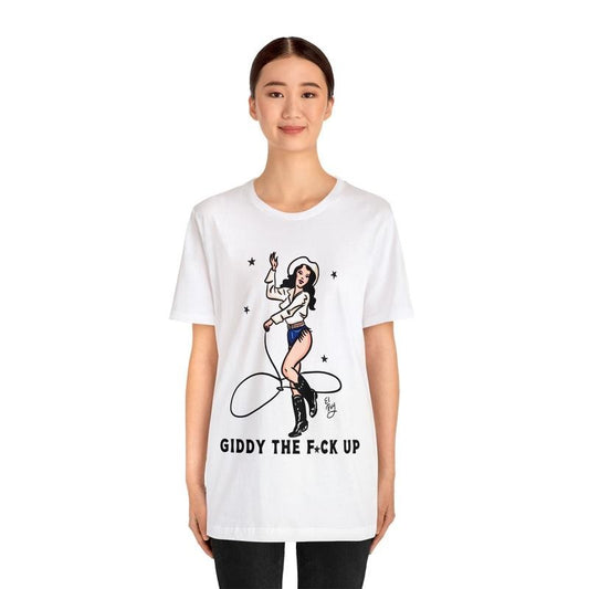 Cowgirl El Ray Art Unisex Jersey Short Sleeve Tee, Cowgirl Fashion, Cowgirl Shirt, Vintage Cowgirl, Unisex T-Shirt, Short Sleeve Tee Shirt, Unique Gifts For Women, Gifts For Birthday Mothers Day