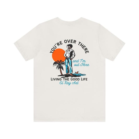 Cowgirl Fashion, Cowgirl Shirt, Vintage Cowgirl, Vintage Western Fashion, Beach Cowboy El Ray Unisex Jersey Short Sleeve Tee, Unisex T-Shirt, Short Sleeve Tee Shirt, Gifts For Women, Gifts For Birthday