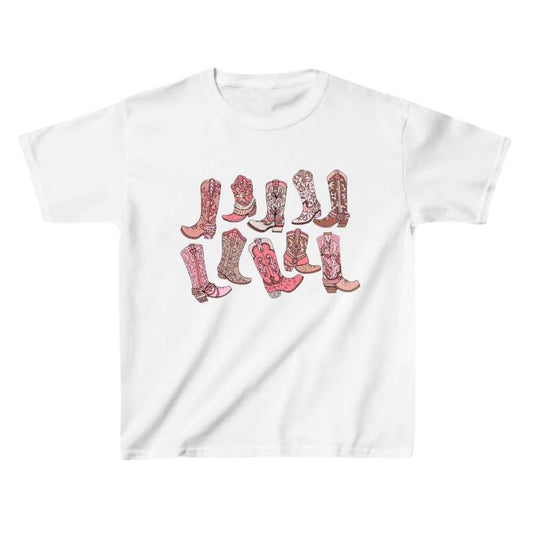 Cowgirl Pink Boots Shirt, Country Concert Tee, Western Graphic Tee for Women,  Graphic Tee, Cute Country Shirts