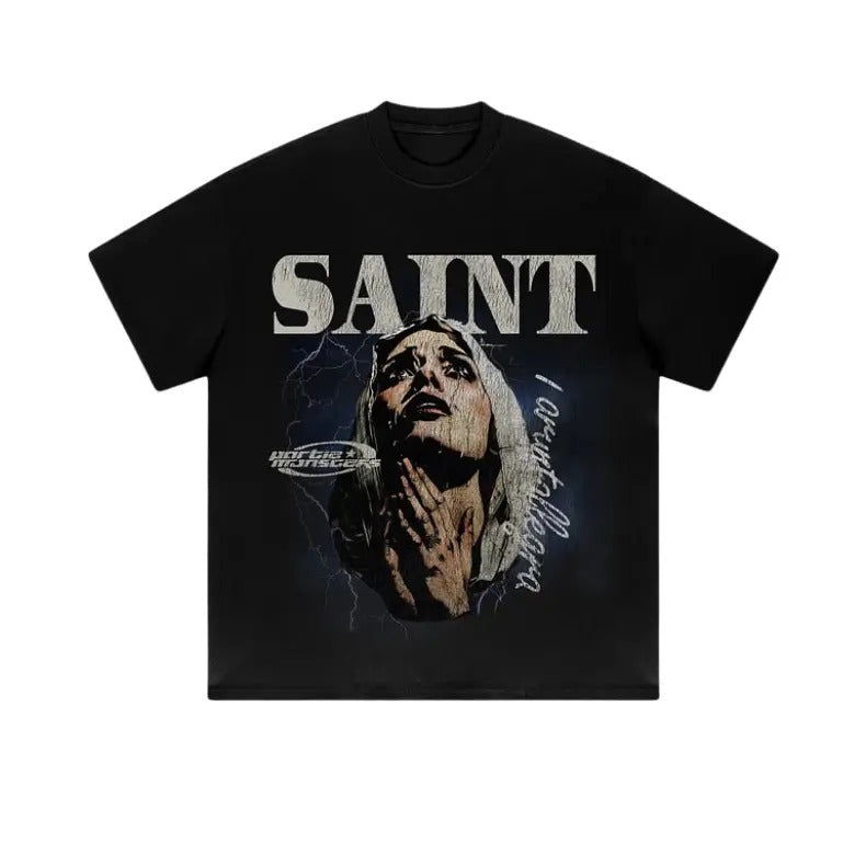 Crying Prayer Vintage Broken Print Graphics T-Shirt, Sweatshirt, Hoodie Size S- 3XL,Gift For Women Top Womenswear Underwear Humen, Underwear Tshirt Lady Streetwear Human Shortsleeve Shoe Comfort Summer