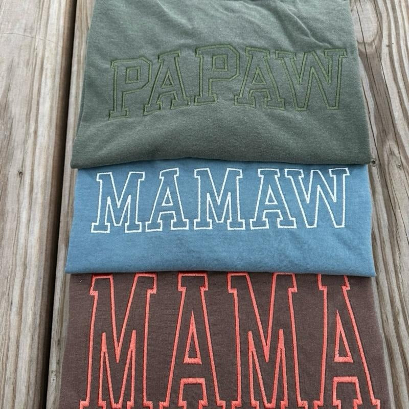 Custom Embroidered Tee - 100% Cotton, Soft and Breathable Fabric, Machine Washable, Comfort Colors Design