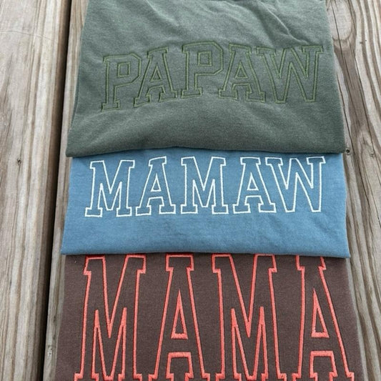 Custom Embroidered Tee - 100% Cotton, Soft and Breathable Fabric, Machine Washable, Comfort Colors Design