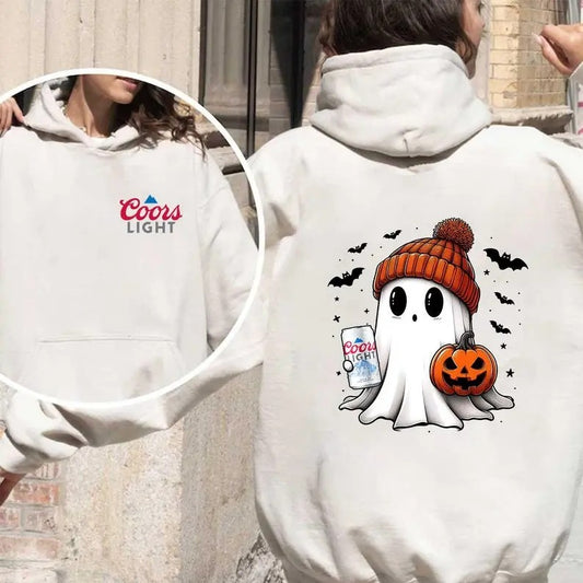 Cute Ghost on Halloween, Halloween shirt , Hoodie & Sweater, Perfect Gift, Favorite Drink, Favorite Beer halloween Gift, Holliday Gift,  T-shirt, sweater and Hoodie