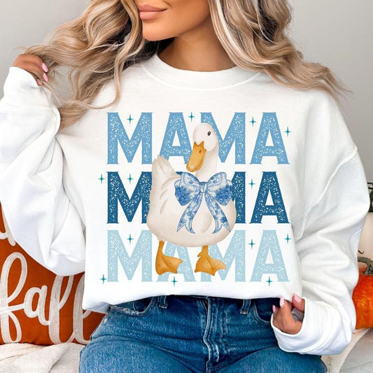 Cute Mama Coquette Png Goose Png Goose Lover Sublimation Mother's Day Png Girly Png Goose T-shirt Png Birthday Gift For Her Duck Png  T-shirt, sweater and Hoodie