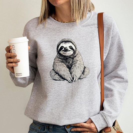 Cute Sloth Sloth Sweatshirt Fun Graphic Sloth Sweatshirt Sloth Gift Gift For Best Friend  sweater