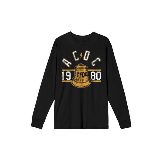 PacSun Men's AC/DC Hells Bells Long Sleeve T-Shirt - Multicolor