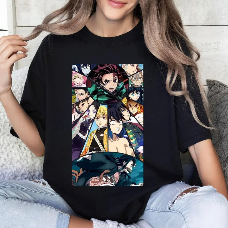 DM Characters Hashira Shirt Crewneck Hoodie Comfort Cotton