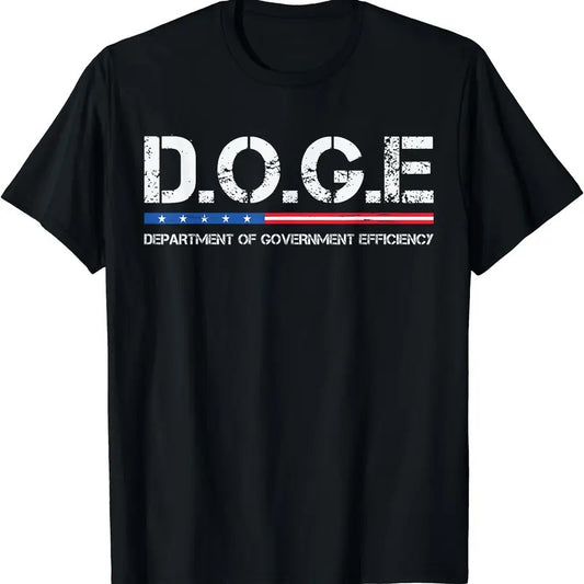 DOGE D.O.G.E. Department Of Government Efficiency T-Shirt | Unisex cotton tee Gifts, Crewneck