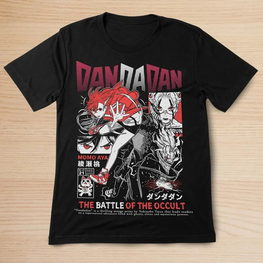 Dan Da Dan Anime Manga T-shirt, Manga Character Unique Cosplay Momo Anime Gift