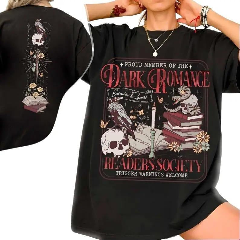 Dark Romance Book Club Shirt, Good Girls Read Dark Romance Shirt, Dark Romance Era, Book Lover, haunting adeline shirt