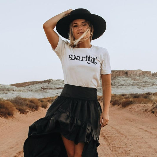Darlin' Shirt, Country Tee, cowgirl outfits, western clothing, Southern Shirt, western outfit women, Country Music Shirt, Texas Tee, Country Girl, Southern Woman, Concert Outfits Sweatshirt Hoodie