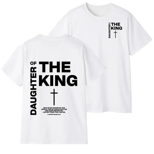 Daughter of the King Daughter of God Comfort Colors Long Sleeve T-Shirt Jesus is King Jesus Shirt for Women Christian Shirt Bible Verse Gift